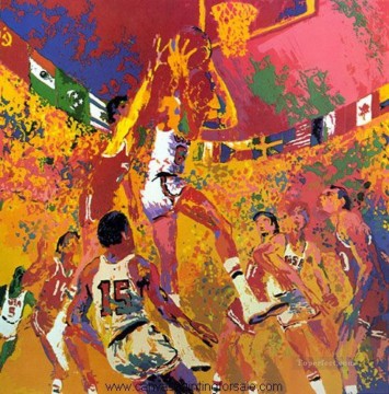 baloncesto 12 1 impresionista Pinturas al óleo